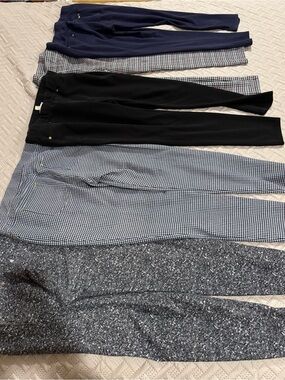 Women's Michael Kors Casual  Pants - Navy, Black, and Patterns